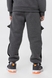 Спортивні штани з принтом для хлопчика Atescan 1106 140 см Графітовий (2000990276094W) Фото 4 з 13
