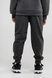 Спортивні штани з принтом для хлопчика Pitiki 009769 134 см Антроцит (2000990045584D) Фото 3 з 11