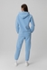 Спортивний костюм жіночий Pepper mint SET-07 L Блакитний (2000990109903D) Фото 2 з 17
