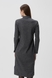 Платье однотонное женское 2343 XL Серый (2000990110329D) Фото 5 из 15