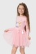 Сукня з принтом для дівчинки Pop Fashion 7342 98 см Рожевий (2000990154101D) Фото 2 з 13