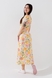 Платье с узором женское LAWA WTC02318 2XL Молочно-персиковое (2000990667335S) Фото 4 из 9