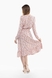 Сукня з візерунком жіноча LAWA CTM WTC02306 XS Пудровий (2000989905493S)(LW) Фото 7 з 15
