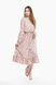 Платье с узором женское LAWA CTM WTC02306 2XL Пудровый (2000989905646S)(LW) Фото 1 из 15