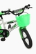 Велосипед (стальной сплав),14" диаметр колеса 200824653 Зеленый (2000904264902) Фото 2 из 5
