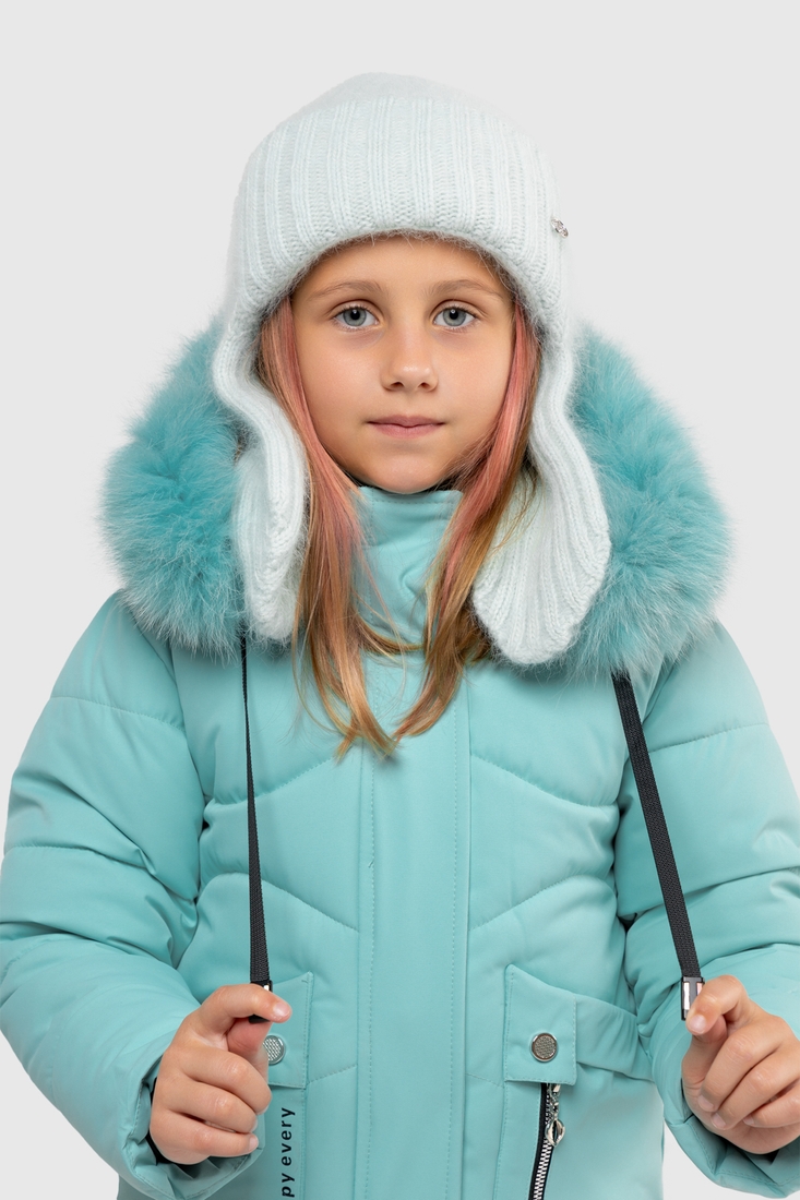 Фото Куртка для девочки Feiying DL-23 92 см Бирюзовый (2000989629122W)