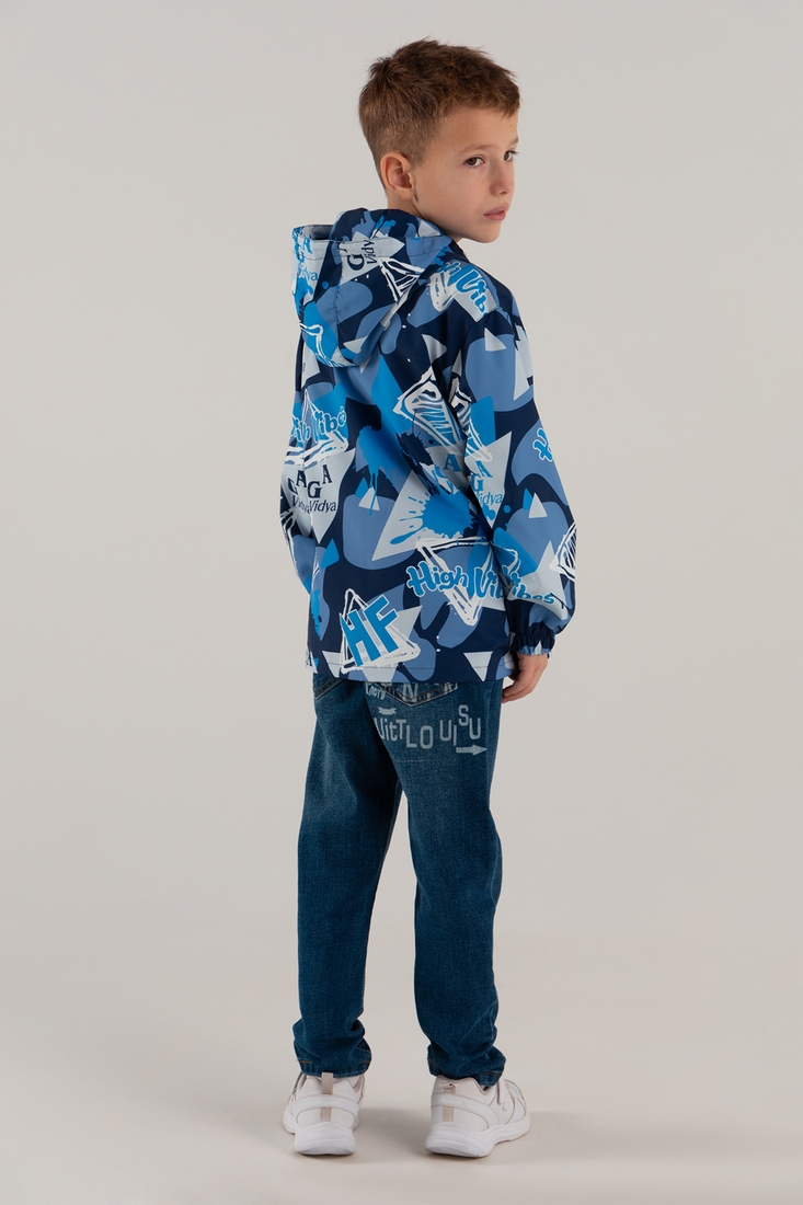 Фото Вітровка для хлопчика 23 122 см Синій (2000990369635D)