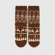 Шкарпетки жіночі ШЖК144-124-1698 Етно-олені 23-25 Коричневий (2000990199775A)(NY) Фото 8 з 8