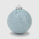 Новорічна куля блискуча Dashuri 8 см Блакитний (2000990125163)(NY) Фото 2 з 3