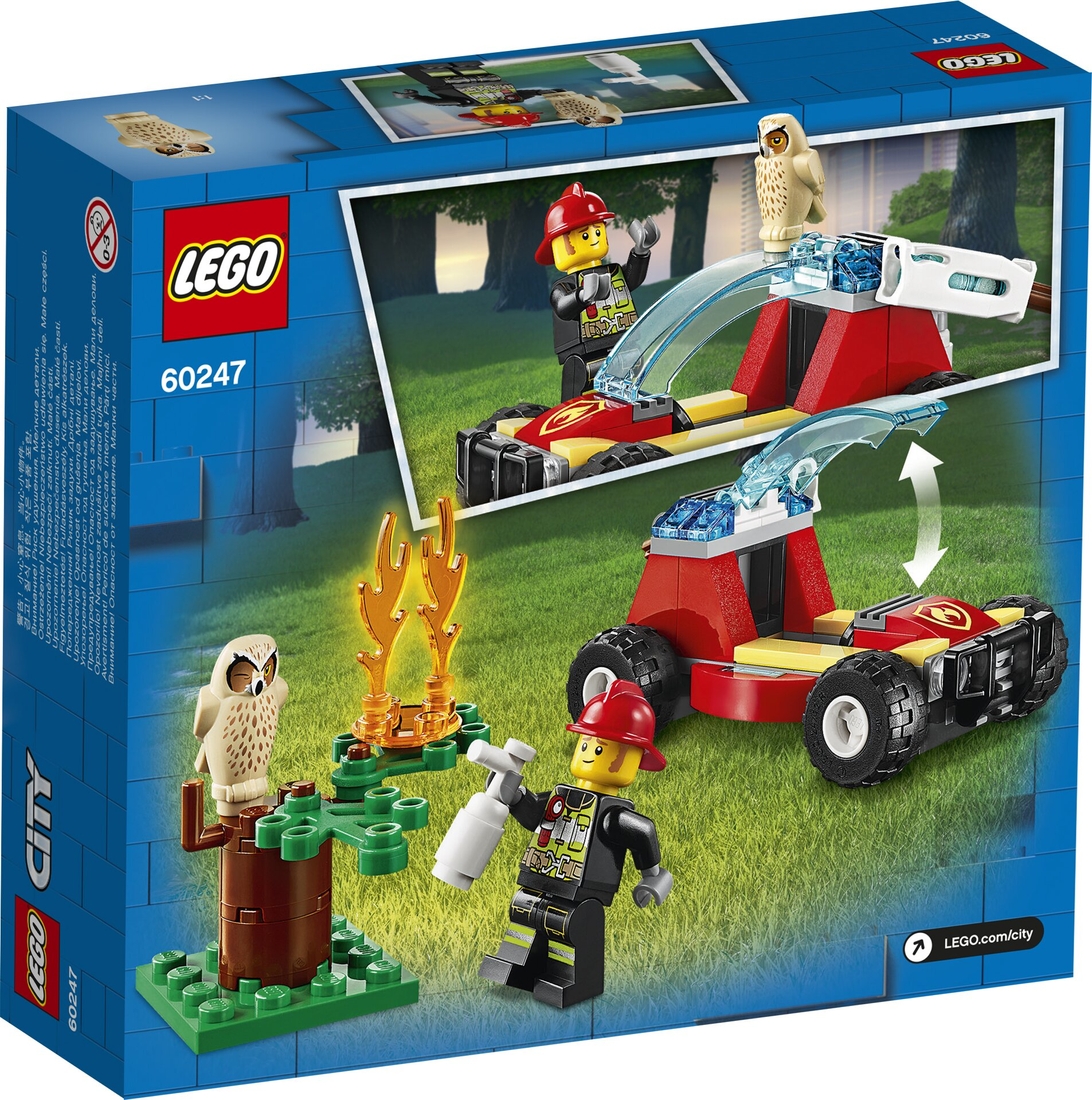 Фото Конструктор LEGO City Лісові пожежні (60247)