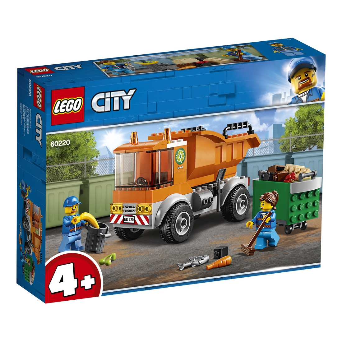 Фото Конструктор LEGO City Сміттєвоз (60220)