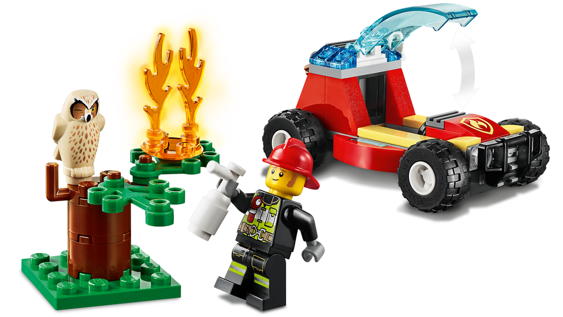 Фото Конструктор LEGO City Лісові пожежні (60247)