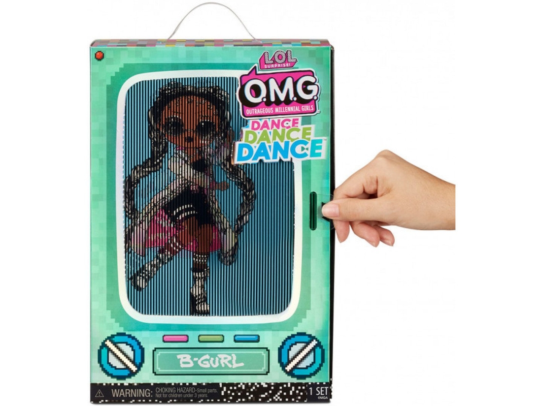 Фото Ігровий набір з лялькою L.O.L. SURPRISE! серії "O.M.G. Dance" - БРЕЙК-ДАНС ЛЕДІ 117858 (6900006575226)