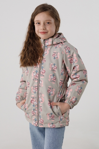 Фото Куртка для дівчинки Snowgenius D639-05 116 см Бежевий (2000990235046D)