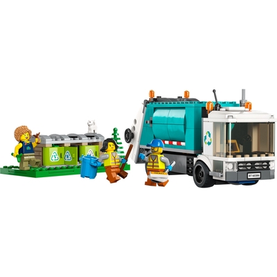 Конструктор LEGO City Мусороперерабатывающий грузовик 60386 (5702017416410)