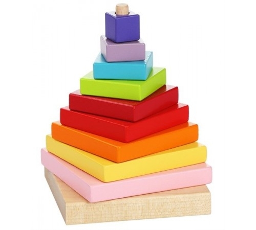 Фото Розвиваюча іграшка Cubika Пірамідка LD-5 13357 (2000904070633)