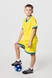Футбольна форма для хлопчика BLD UKRAINE 152 см Жовтий (2000990313157A) Фото 3 з 25