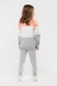 Костюми для дiвчинки (світшот+штани) Breeze 19052 116 см Персиковий (2000990144430D) Фото 8 з 21
