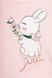 Костюм (футболка+Велотреки) для дівчинки Baby Show 877 86 см Рожевий (2000990422699S) Фото 3 з 11