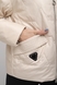 Куртка жіноча Visdeer 2346 52 Молочний (2000989400981D) Фото 4 з 12