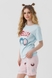 Пижама для девочки Mini Moon 8050 176 см Голубой (2000990499608A) Фото 5 из 19