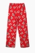 Пижама низ штаны Tutku Ведмедики 2 XL Красный (2000989406440A) Фото 7 из 8