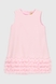 Сукня бальна з візерунком для дівчинки Wecan 24086 104 см Рожевий (2000990145321A) Фото 4 з 7