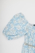 Сукня з візерунком жіноча Park karon 22121 36 Блакитний (2000989619857S) Фото 9 з 14
