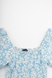 Сукня з візерунком жіноча Park karon 22121 36 Блакитний (2000989619857S) Фото 8 з 14