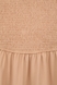 Сукня жіноча однотонна W23-10 S Бежевий (2000989402602D) Фото 7 з 12
