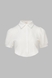 Рубашка-топ однотонная женская YL304071 L Белый (2000990332868S) Фото 8 из 11