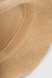 Шляпа пляжная женская 726-3 One Size Бежевый (2000990606075S) Фото 3 из 5