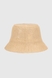 Шляпа пляжная женская 726-3 One Size Бежевый (2000990606075S) Фото 4 из 5