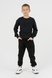 Спортивні штани однотонні для хлопчика Cegisa 2858 134 см Чорний (2000990569806W) Фото 2 з 10