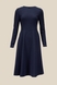 Платье однотонное женское LAWA WBC02354 XS Темно-синий (2000990263872D)(LW) Фото 6 из 8