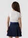 Блуза однотонна для дівчинки Perix 5010 152 см Молочний (2000990480088D) Фото 2 з 10