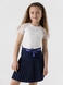 Блуза однотонна для дівчинки Perix 5010 152 см Молочний (2000990480088D) Фото 1 з 10