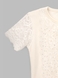 Блуза однотонна для дівчинки Perix 5010 152 см Молочний (2000990480088D) Фото 8 з 10