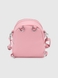 Сумка-рюкзак жіноча 008 Рожевий (2000990549341A) Фото 4 з 10