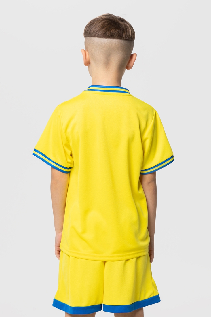Фото Футбольна форма для хлопчика BLD UKRAINE 122 см Жовтий (2000990313102A)