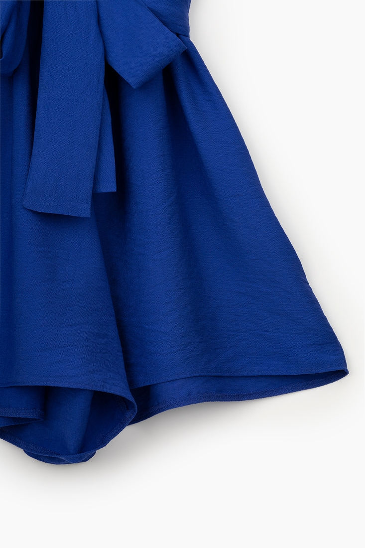 Фото Комбінезон з візерунком шорти жіночий 2104 L Синій (2000989786986S)
