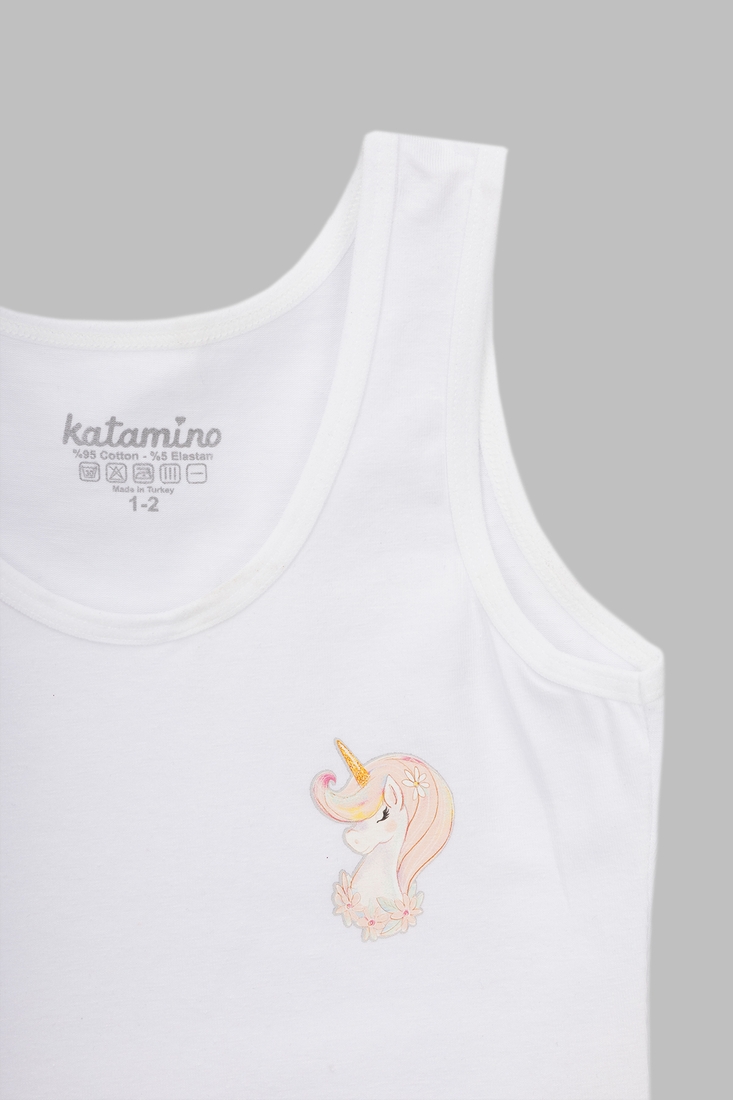 Фото Комплект білизни для дівчинки Katomino K128387 134-140 см Білий (2000990444967A)