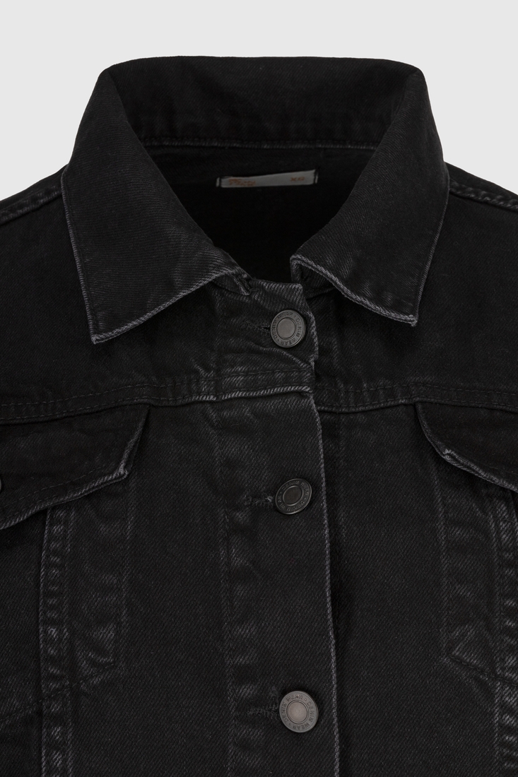 Фото Куртка джинсовая женская Zeo Basic 4156 XL Черный (2000990405838D)