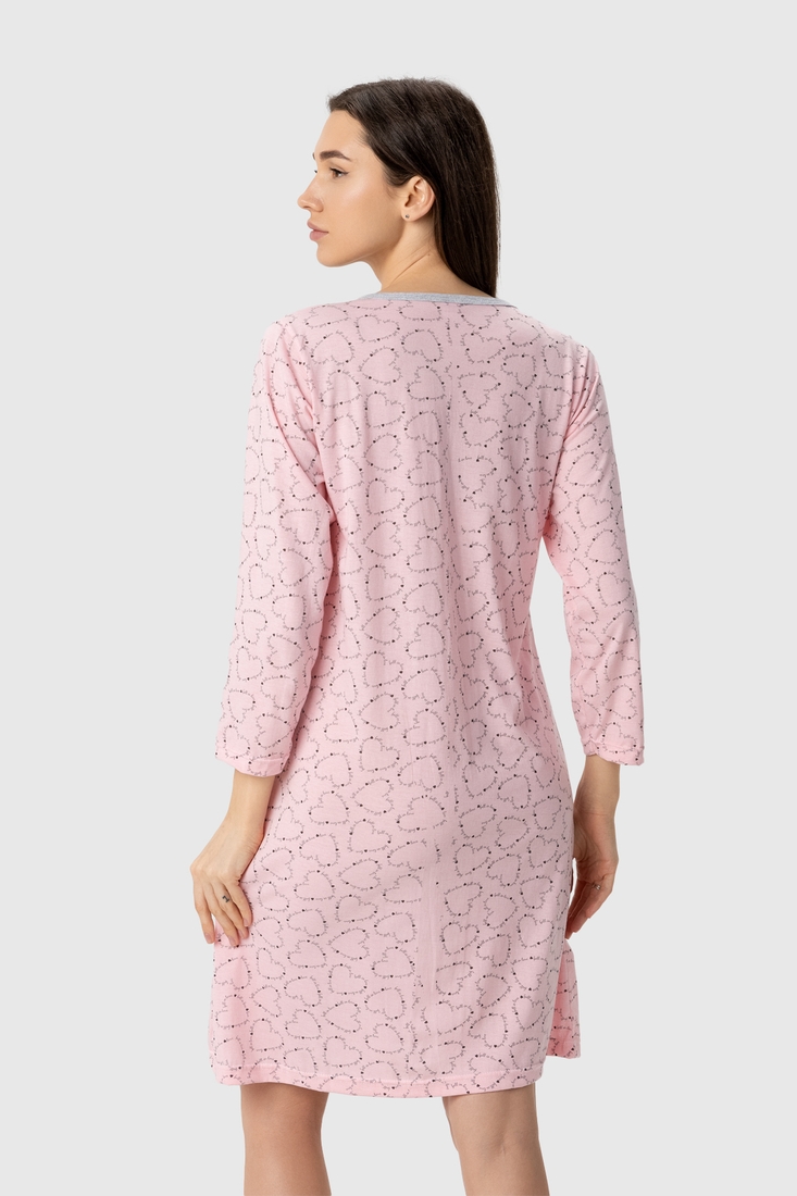 Фото Ночная рубашка женская Sevgi 3233 M Розовый (2000990114303A)