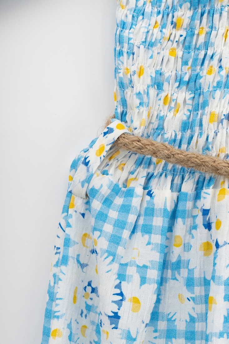 Фото Платье с узором женское Park karon 22121 36 Голубой (2000989619857S)