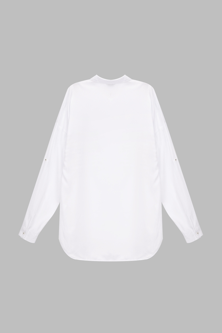 Фото Рубашка с принтом для девочки TONY BOY 6277 140 см Белый (2000990499066S)