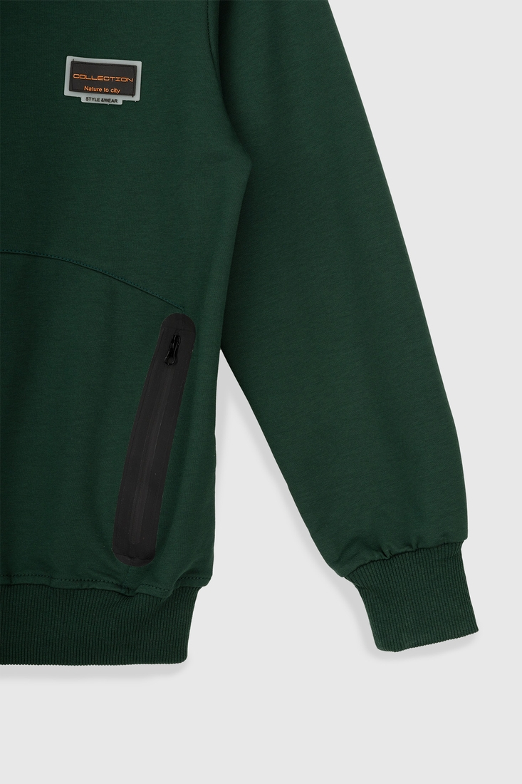 Фото Спортивный костюм для мальчика MAGO 244006 кофта + штаны 158 см Зеленый (2000989919278D)