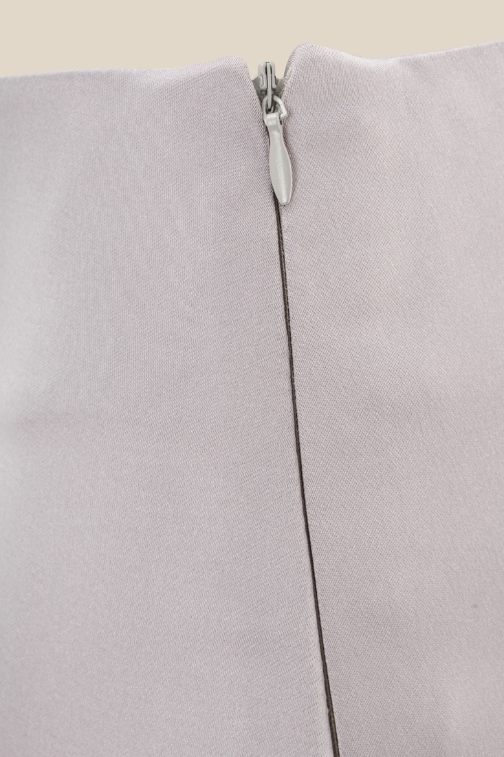 Фото Спідниця кежуал однотонна жіноча LAWA WTC02359 XL Сірий (2000990648624D)(LW)