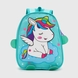 Рюкзак для дівчинки K2202 Бірюзовий (2000990128676A) Фото 2 з 8