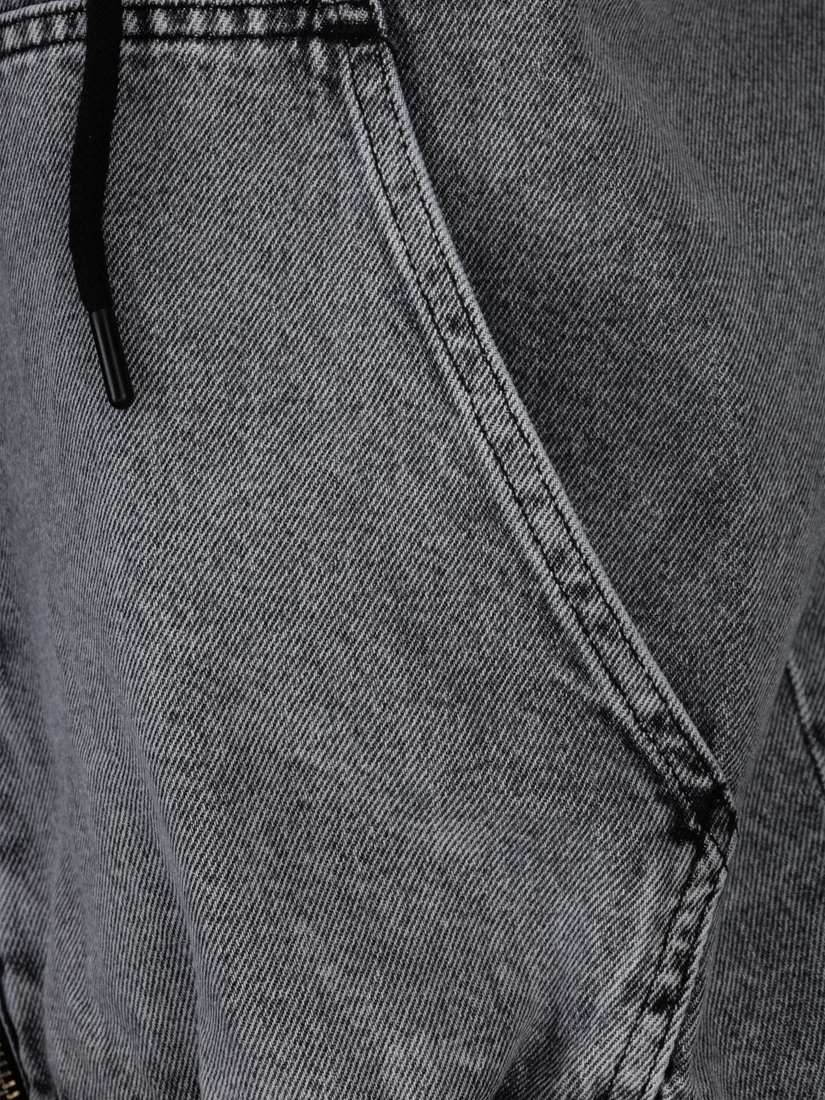 Фото Куртка джинсовая женская Zeo Basic 3640 XL Светло-серый (2000990406026D)